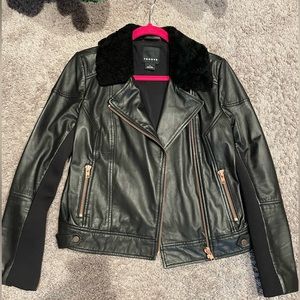 Leather Moto Jacket